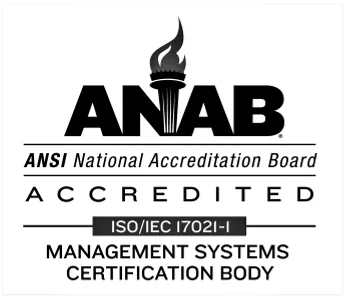 ANAB accreditation mark
